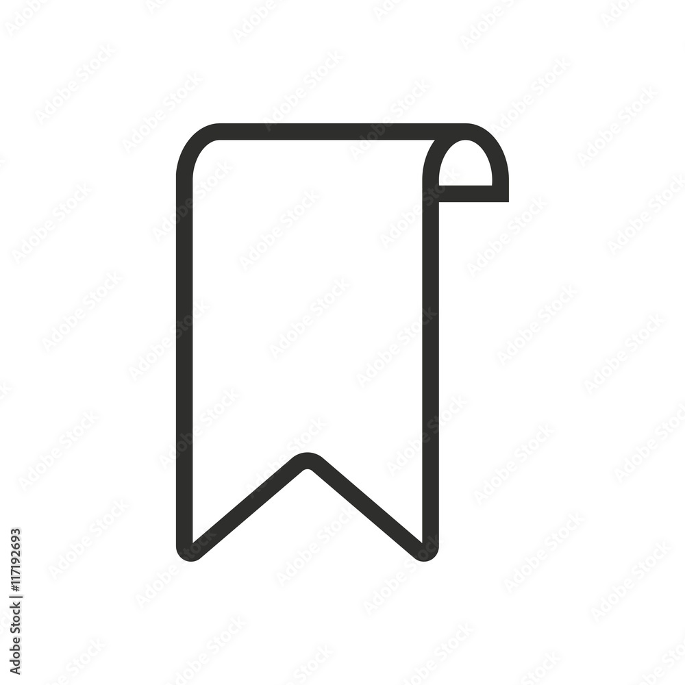 Bookmark - vector icon. Bookmark - vector icon.