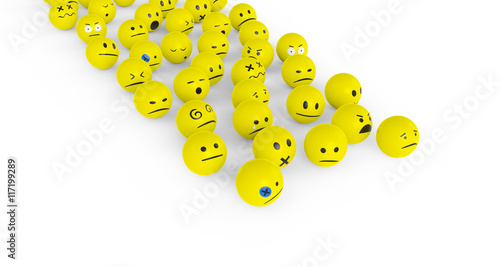 Smileys marschieren photo