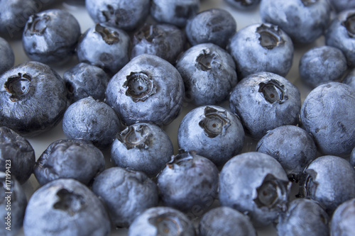 Ripe Blueberries, Closeup, Background