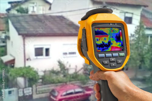 Recording Buildings With Thermal Camera