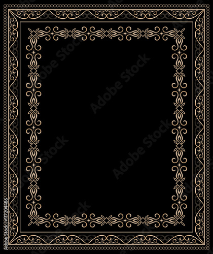 Vectol frame in Eastern style.