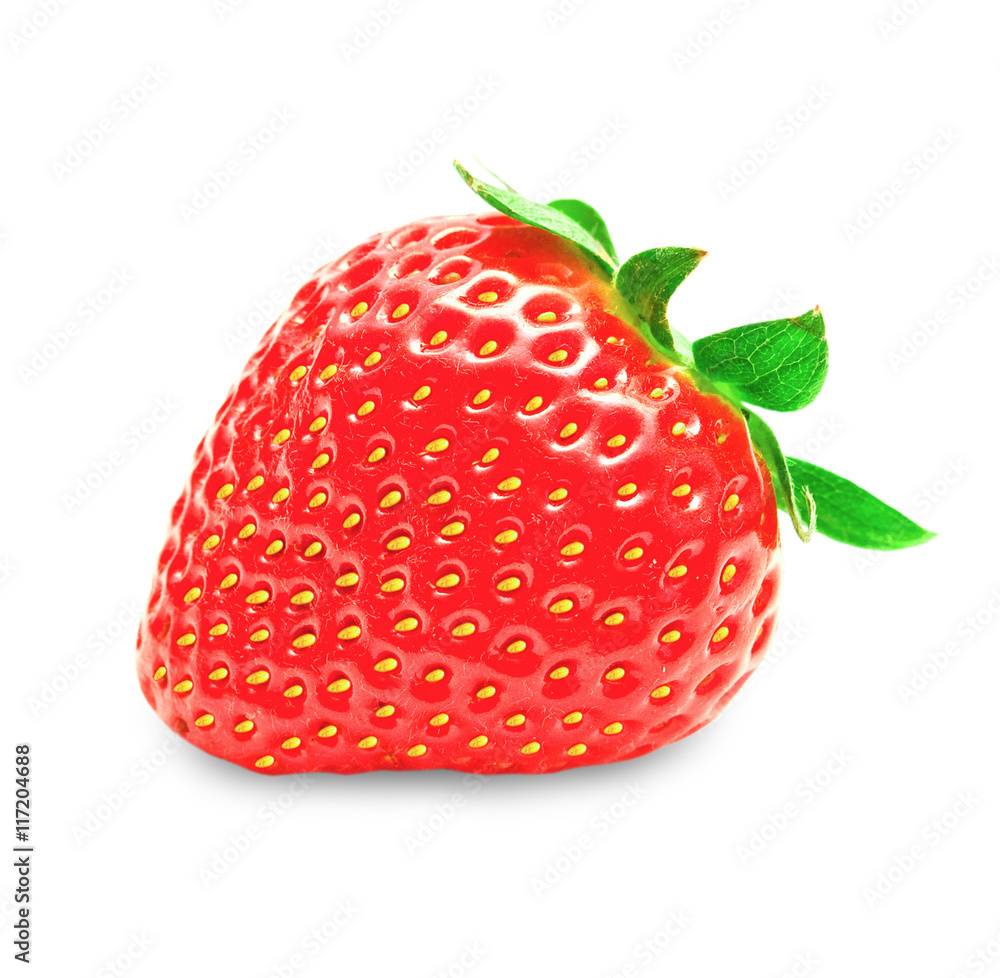 Strawberry isolated on white