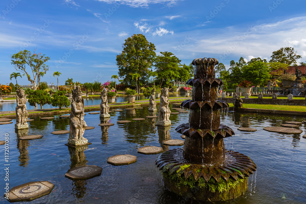 Fototapeta premium Water Palace Tirta Ganga - Bali Island Indonesia