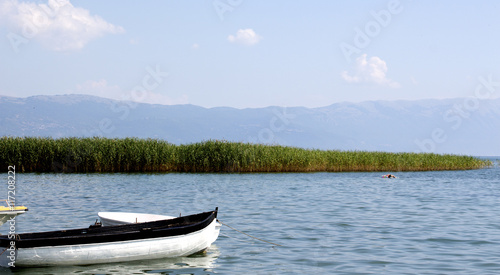 Ohrid lake, Macedonia. in summer