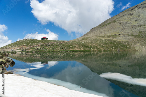 Crater Lake Sky and Reflection, Giresun - Turkey photo