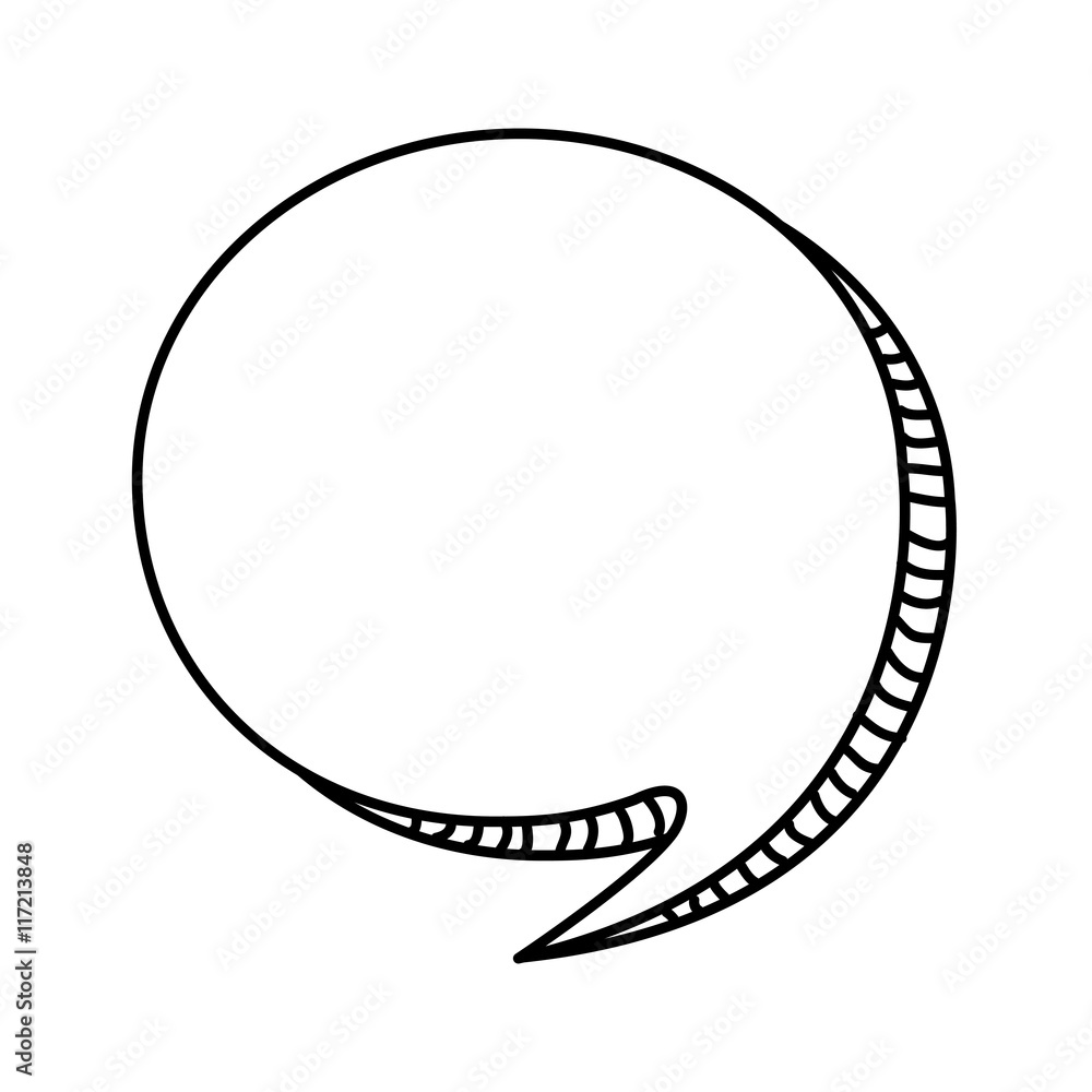 speech bubble monochrome message icon speech bubble monochrome message icon