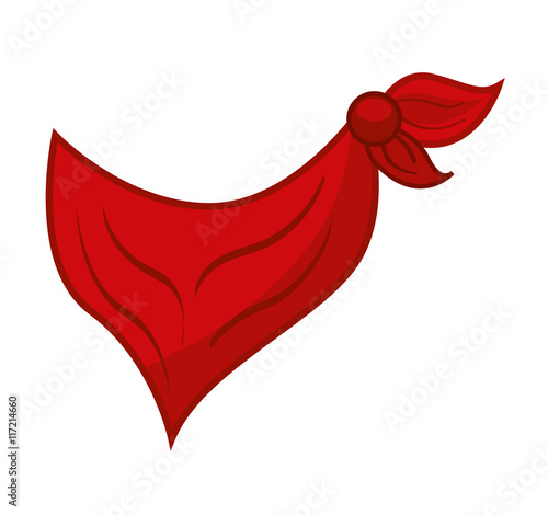 cowboy bandana wild west icon