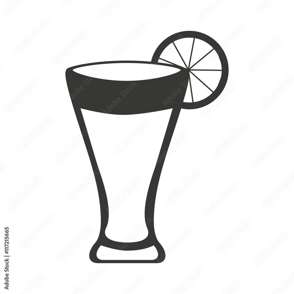 cocktail glass drink beverage silhouette icon cocktail glass drink beverage silhouette icon