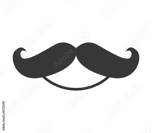 mustache hipster style icon