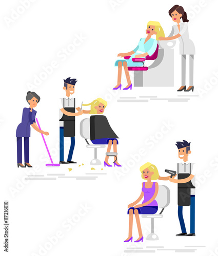 template for beauty saloon 