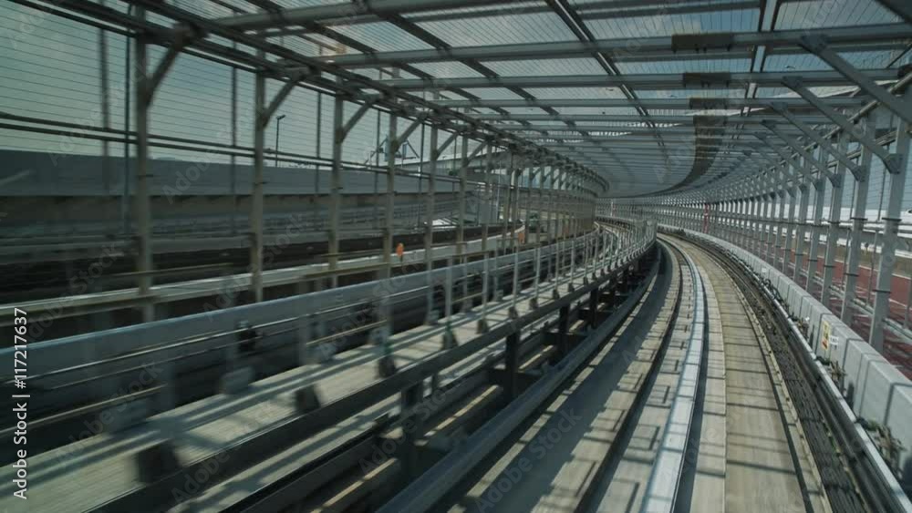 tokyo monorail skyscapers and futuristic buildings tokyo monorail skyscapers and futuristic buildings