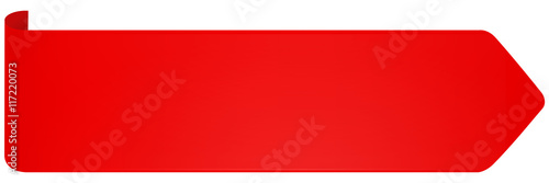 Free Download rb0 RibbonBanner - Long red arrow ribbon - blank - 3to1 g4590 - GFXLoad