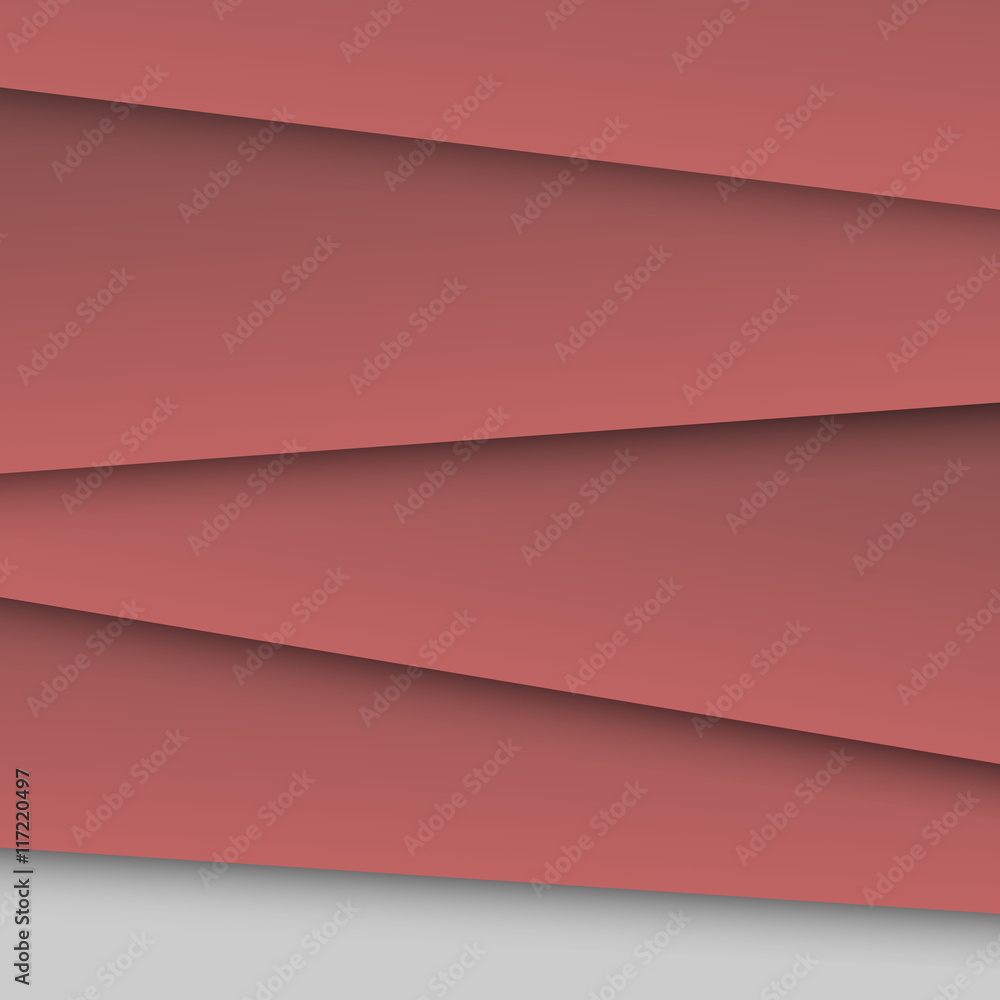 Dark red overlap layer paper material design Dark red overlap layer paper material design