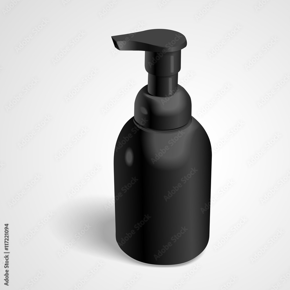 Fototapeta premium blank cosmetic bottle