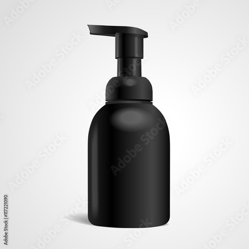 blank cosmetic bottle