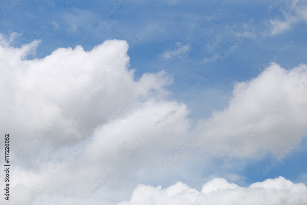 Cloudscape with Sky and Clouds Background Cloudscape with Sky and Clouds Background