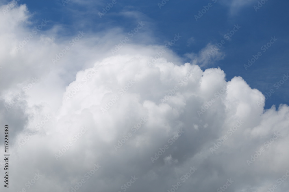Obraz premium Cloudscape with Sky and Clouds Background