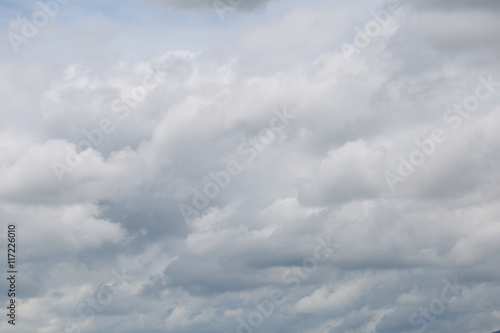 Cloudscape with Sky and Clouds Background