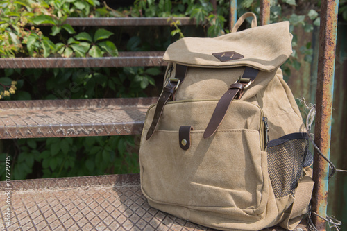 vintage backpack