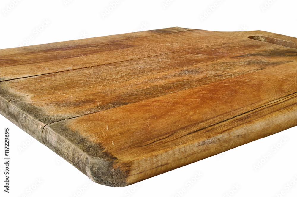 Old wooden board for cutting of products. Old wooden board for cutting of products.