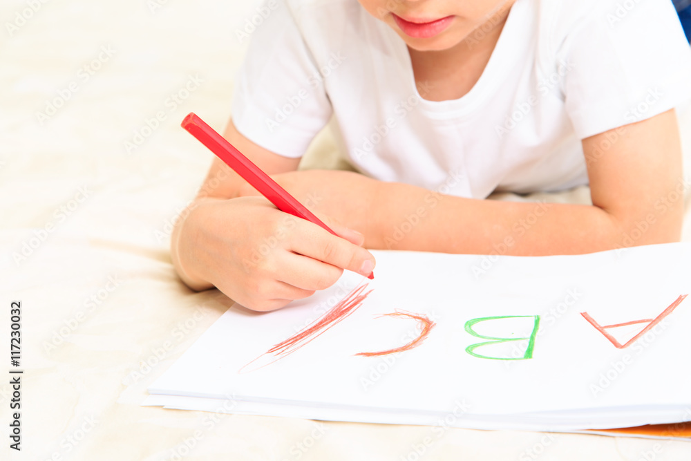 little boy learning to write letters little boy learning to write letters