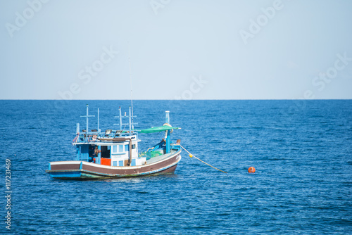 Boats for take tourists go to diving on Tao Island © Sunanta