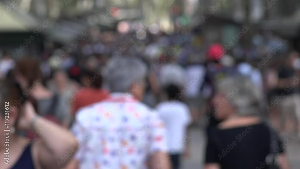 Large Group Of People And Pedestrians Large Group Of People And Pedestrians