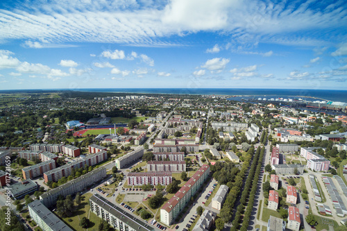 Ventspils city, Latvia.