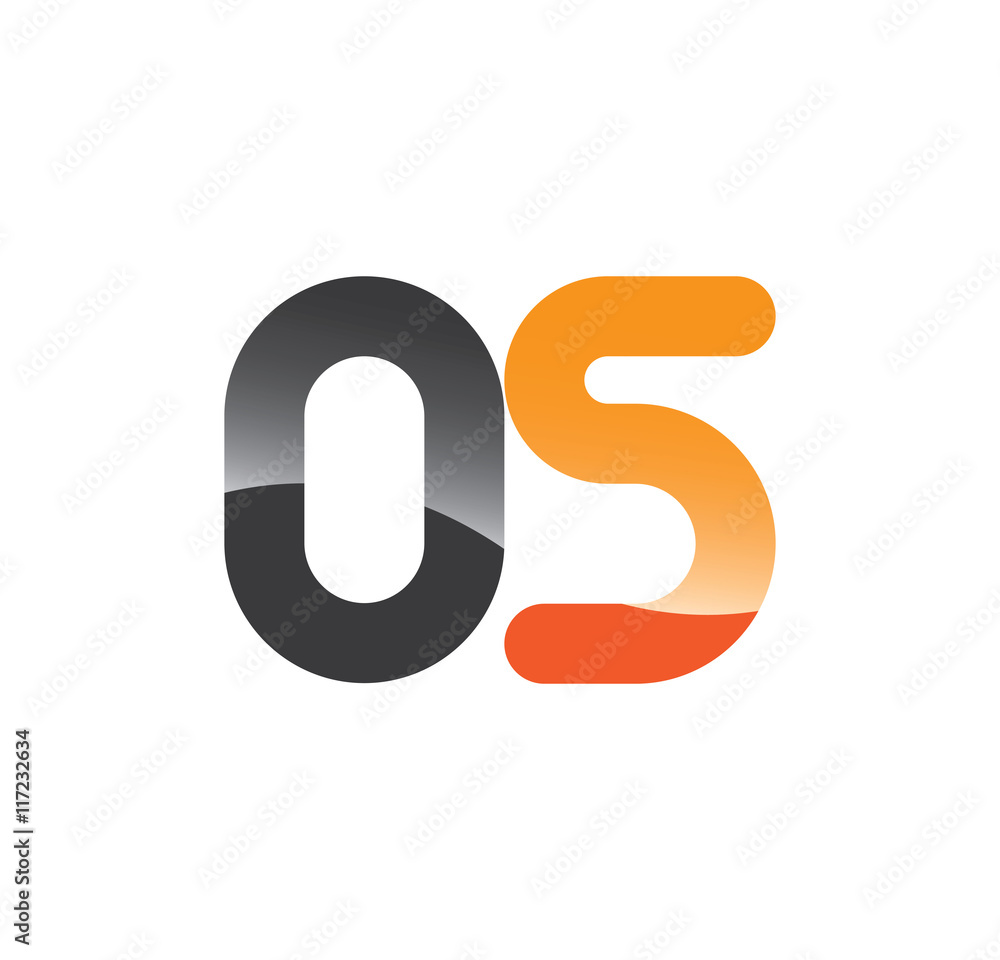 05 initial grey and orange with shine 05 initial grey and orange with shine
