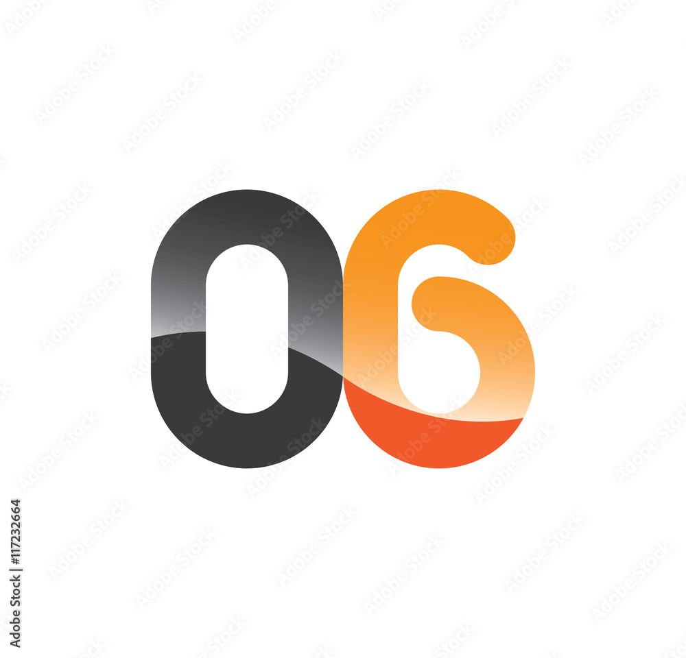 06 initial grey and orange with shine 06 initial grey and orange with shine