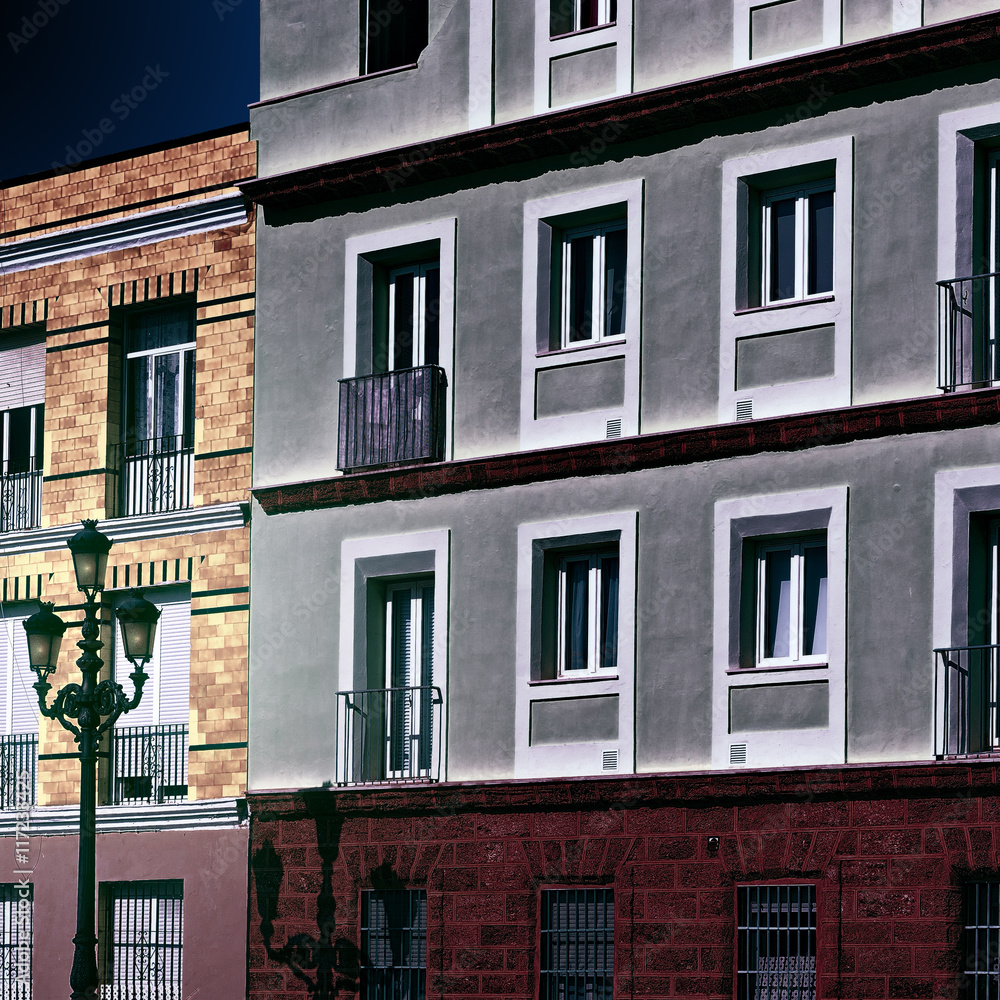 Naklejka premium Facades