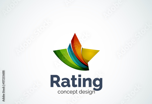 Star logo template, rating or best choice concept Free Download Star logo template, rating or best choice concept - GFXLoad