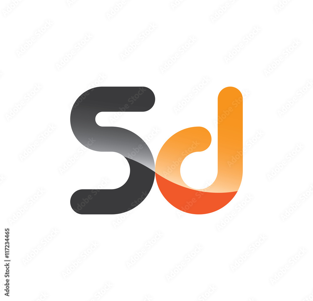 5d initial grey and orange with shine 5d initial grey and orange with shine