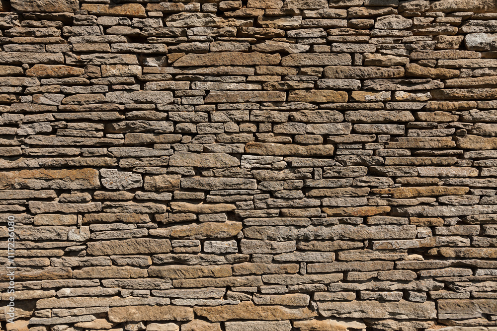 Obraz premium old stone wall as background