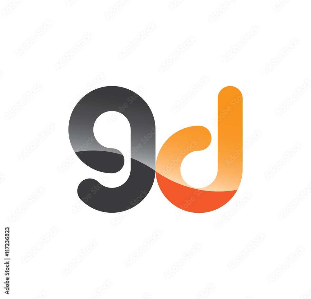 9d initial grey and orange with shine 9d initial grey and orange with shine