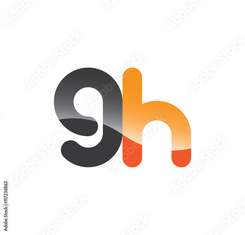 9h initial grey and orange with shine