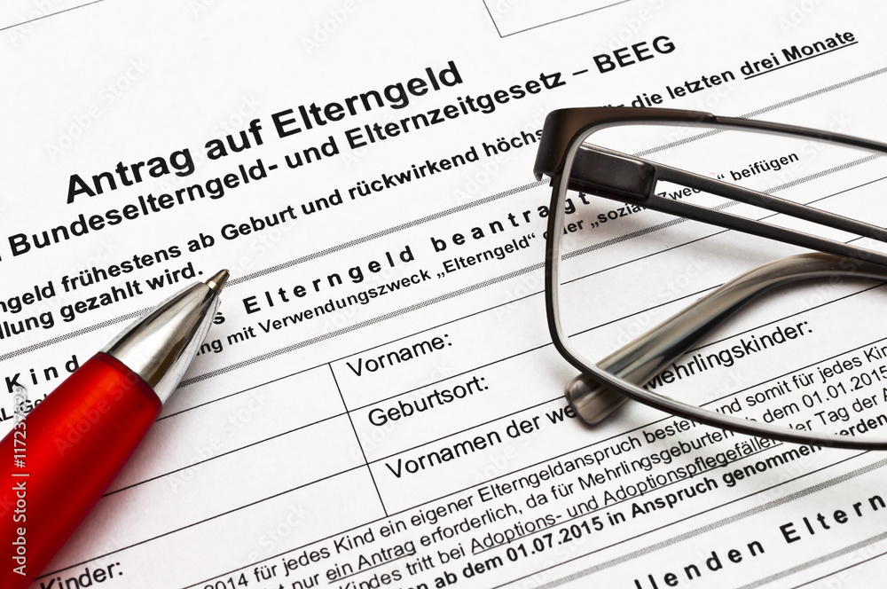 Elterngeld beantragen