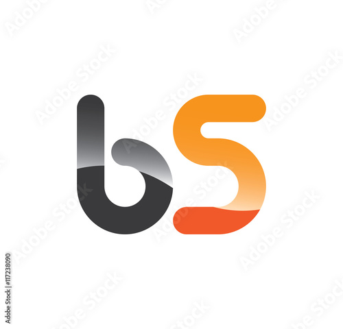 b5 initial grey and orange with shine