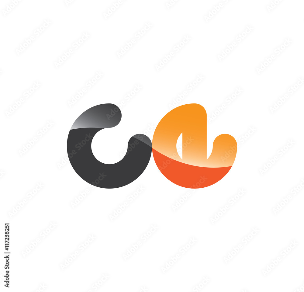 ce initial grey and orange with shine ce initial grey and orange with shine