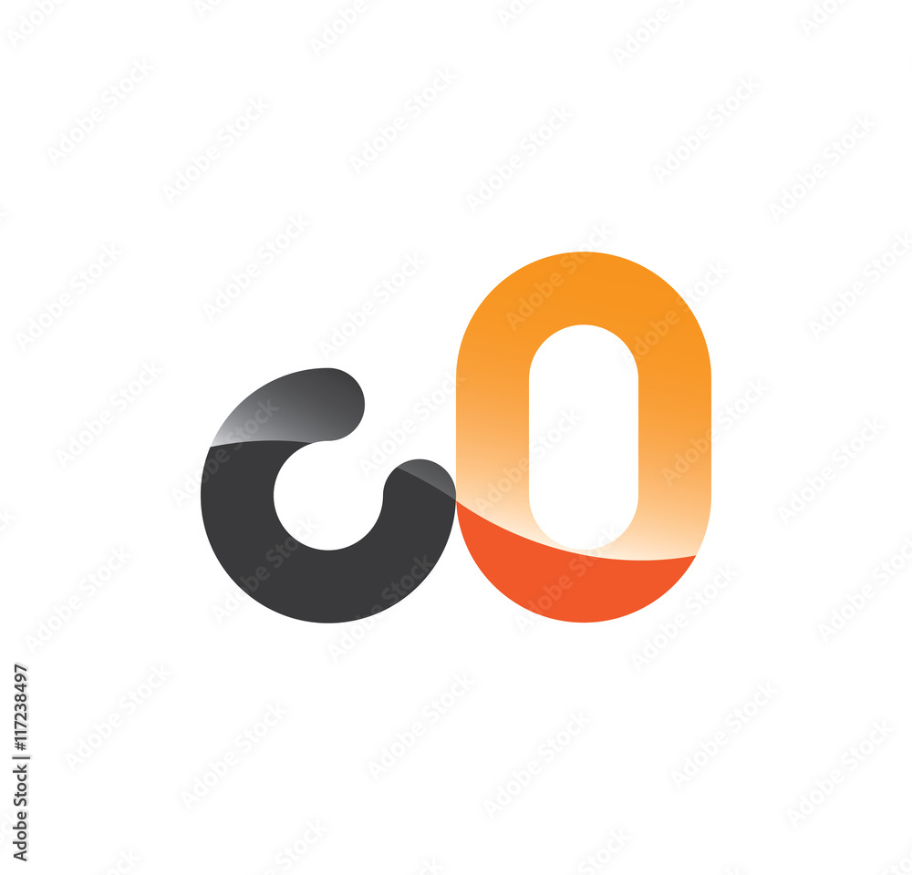 c0 initial grey and orange with shine c0 initial grey and orange with shine