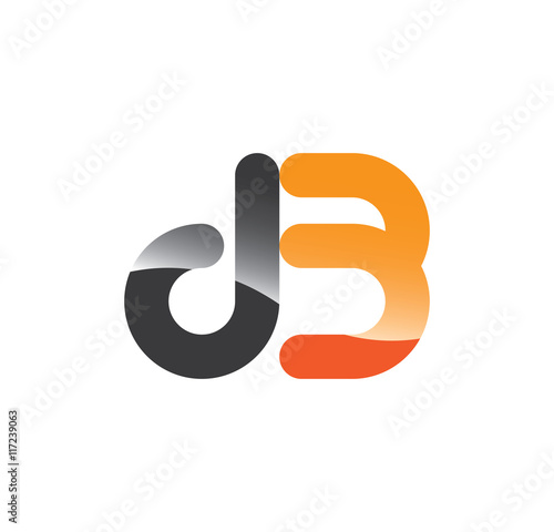 d3 initial grey and orange with shine
