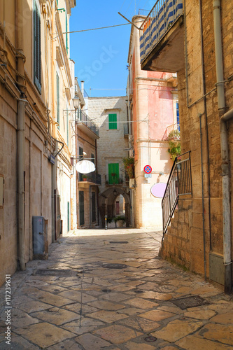Alleyway. Giovinazzo. Puglia. Italy.