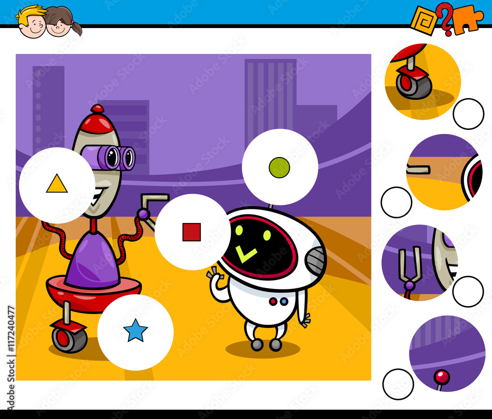 Fototapeta premium educational activity for children