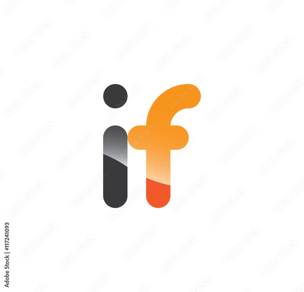 if initial grey and orange with shine if initial grey and orange with shine