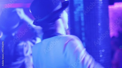 Girls in hats on stage dance