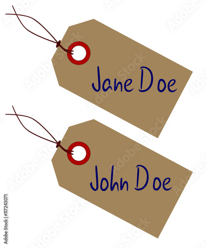 Jane And John Doe Tags