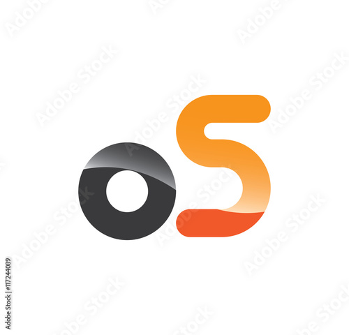 o5 initial grey and orange with shine