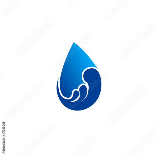 Water Mineral Logo