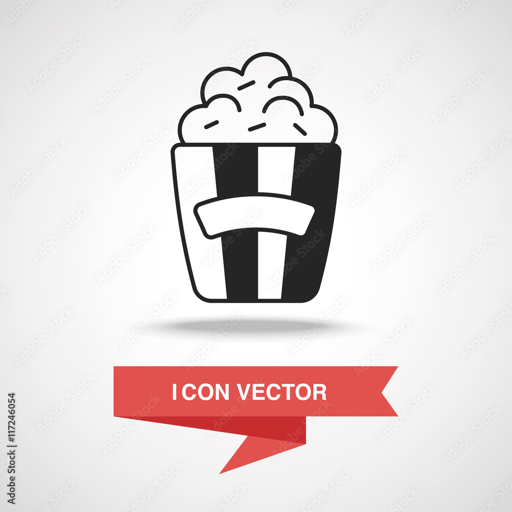 theater drinks and popcorn icon theater drinks and popcorn icon