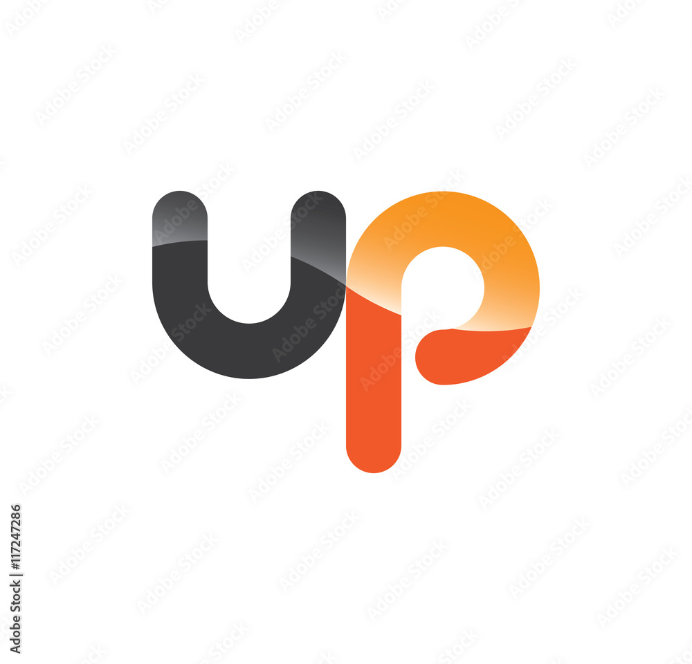up initial grey and orange with shine up initial grey and orange with shine